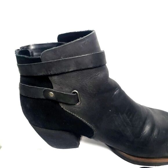 Korks by Kork-Ease Rohit Strap Bootie Black‎ Womans size 7.5 - Picture 7 of 13